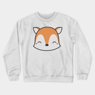 Kawaii Cute Fox Crewneck Sweatshirt